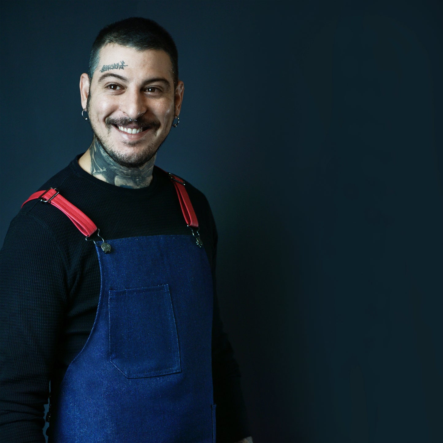 Blue Denim Apron