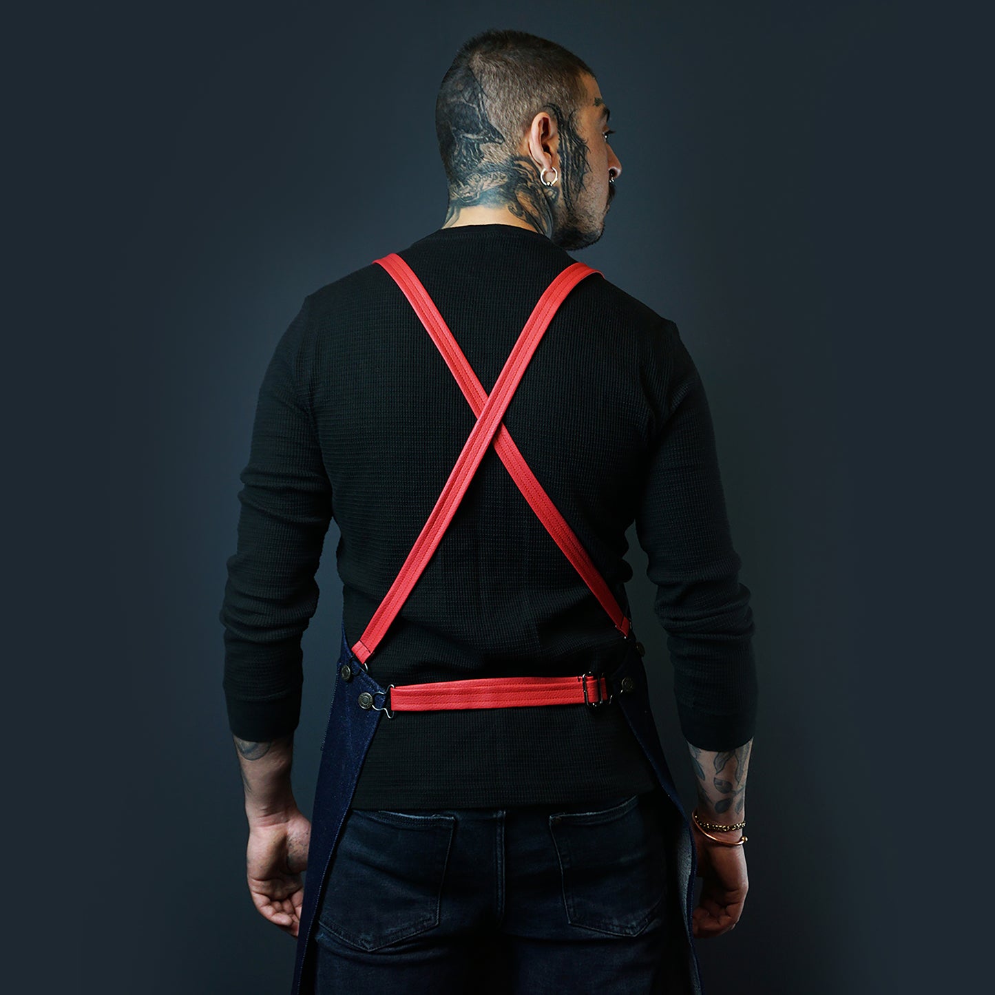 Blue Denim Apron