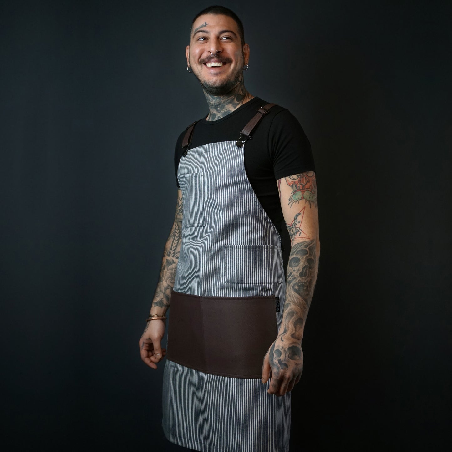 Striped Apron