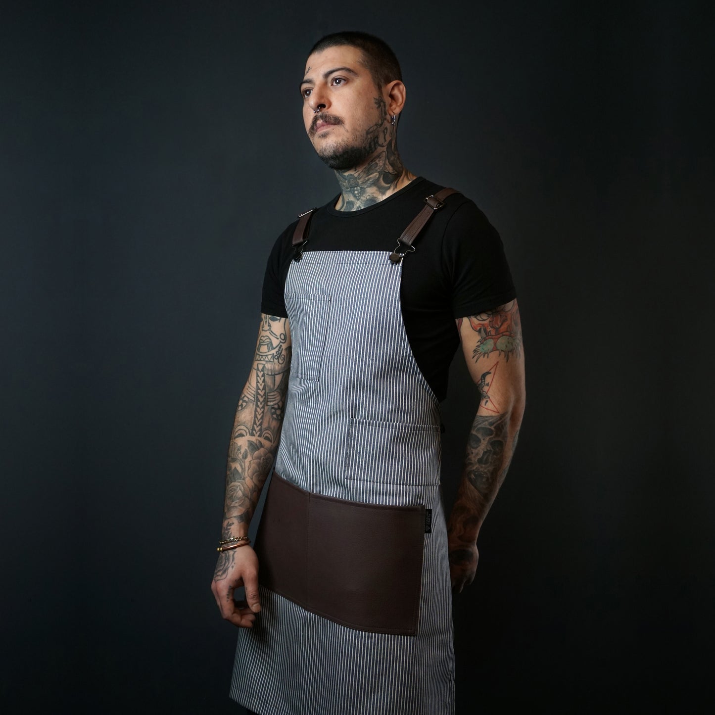 Striped Apron