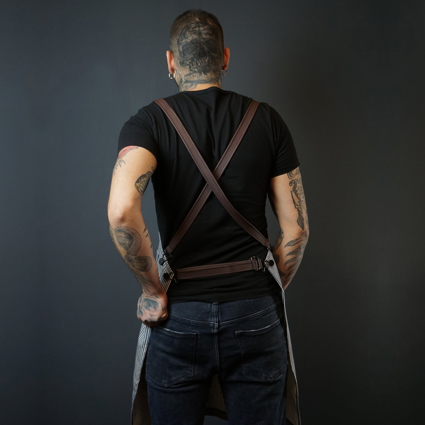 Striped Apron